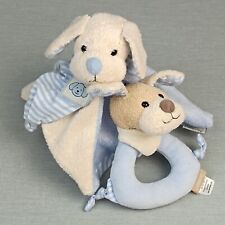 Sterntaler Hund Harry  ❤️ Schmusetuch Schnuffeltuch Kuscheltuch Rassel SET Blau