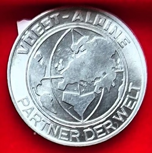 Bergbau medaille voest alpine - bergbau,