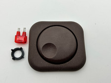 Busch Jaeger Duro 2000 LX Abdeckung für Dreh Dimmer mahagoni braun rar