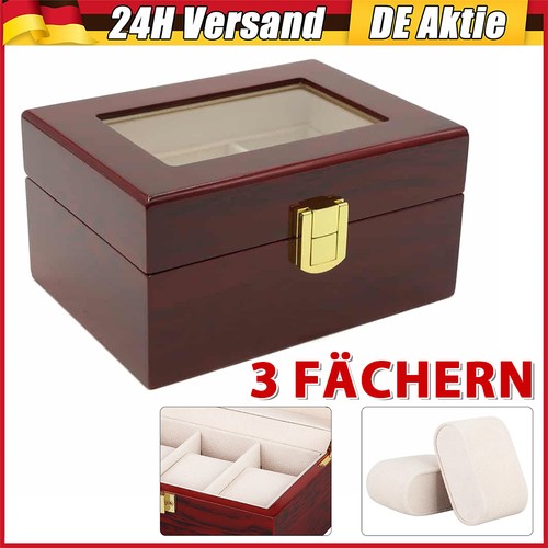 Massivholz uhrenbox fächer - massivholz,
