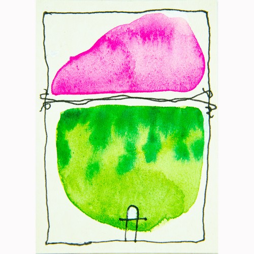 Original painting aceo - original,