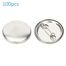 100  Stück Button Rohlinge