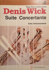 Musiknoten: Suite für Tuba oder Baßposaune und Klavier