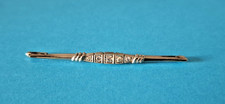 Weißgold artdeco brosche - ,