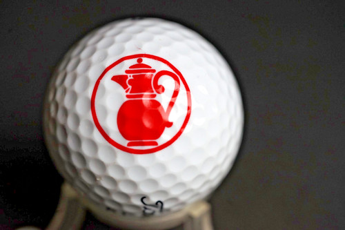 Logo golfball der marke - golfball,