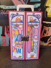 Rarität - Vintage BARBIE Kleiderkoffer Schrank Garderobe