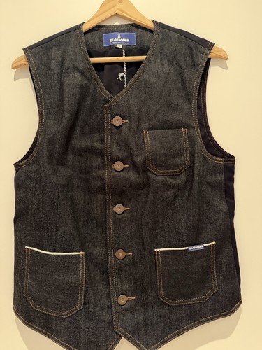 Blaumann denim weste - denim,