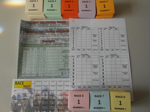 Race night ticket set - night,