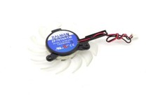 Zalman ZF7010ATM HIS 2-Ball Bearing Quiet VGA Cooler Fan Lüfter 2-Pin 0.15A 12V