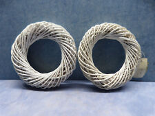 27047. Weidenkranz Kranz  weiss  2 Stück  16 cm