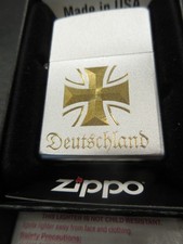 Zippo Deutschland Balkenkreuz Eisernes Kreuz EK BW WWII WH Sturmfeuerzeug Cross