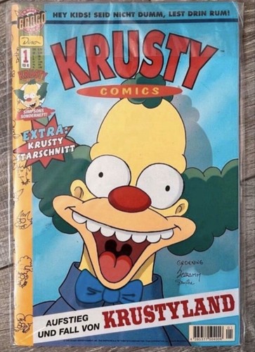 Bongo comics krusty - bongo,
