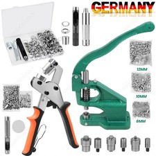 Ösenpresse Set mit Ösen