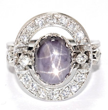 Ring Gold Sternsaphir