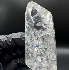 Top Bergkristall Stufe Spitze 70,96 Gramm Aus Brasilien Rein