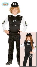 FBI KOSTÜM POLIZIST KARNEVAL