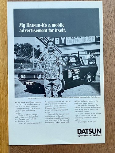 Datsun pick oldtimer - pick-up, kuala