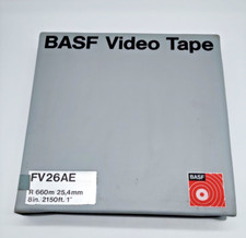 #SE1651# Retro BASF Tonbandspule Alu NAB FV-26-AE Alu-Spule 25,4mm(R-660m)