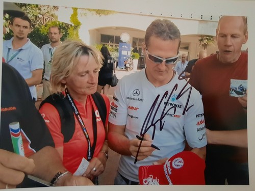 Michael schumacher signiert - michael,