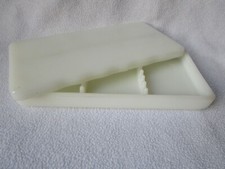 alte Opalglas 2 tlg. Instrumentenschale Becht Derfla Praxisbedarf Zahnarzt Arzt