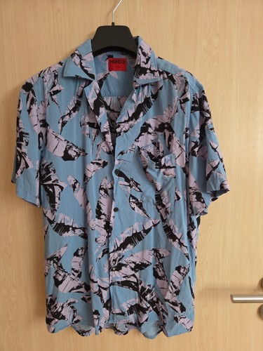 Hugo boss hemd kurzarm - hemd, blau