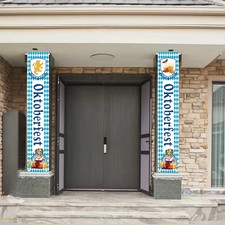 Festliche Dekorationen Veranda