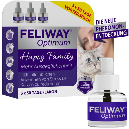 Feliway optimum 3x48ml - feliway,
