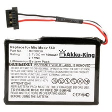 Akku für Mitac Mio Moov 500