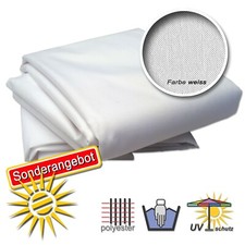 Sonnensegel weiss für