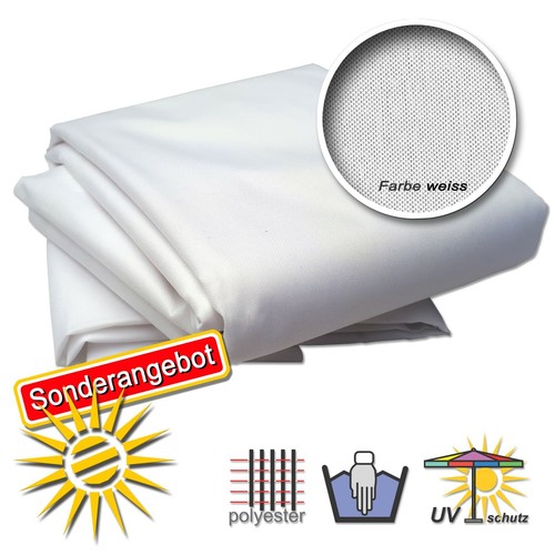 Sonnensegel weiss für