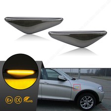 2x Led Seitenblinker Blinker für BMW X3 F25 | X5 E70 | X6 E71 + E72 | SCHWARZ