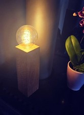 Eiche lampe rustikal echtholz - eiche,