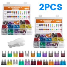 336 Stück KFZ Sicherungen im Set 2A-40A Auto Flachsicherungen Sortiment DE