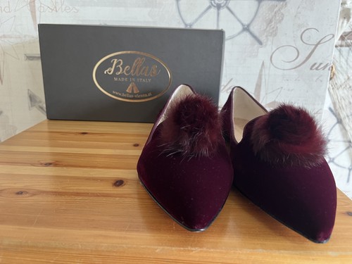 Velvet bordo pointy bellas - velvet,