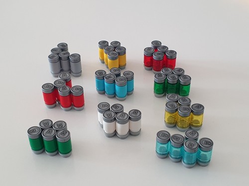 Lego getränkedosen neu - getränkedosen,
