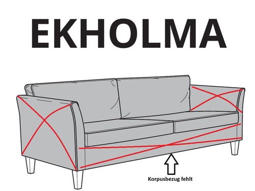Ikea ekholma bezugteile für - ekholma,