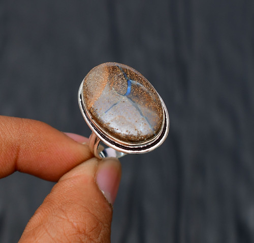 Boulder opal edelstein - opal,