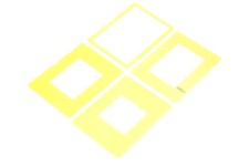 Sinar Formatmasken Maske 4x5