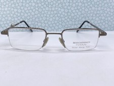 Eschenbach Brille Herren Damen Silber Rechteckig Titanium Halbrand 3531