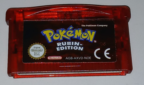 Pokémon rubin edition - edition, |