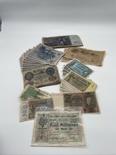 Alte Geldscheine Banknoten Sammlung verschiedene Währungen Konvolut