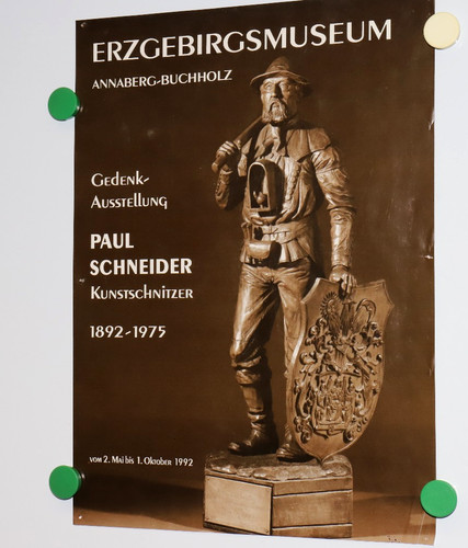 Altes plakat gedenkausstellung - altes,