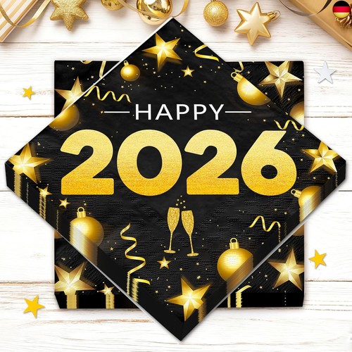 Stück servietten silvester - servietten,