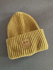 Warme Mütze in Curry mit