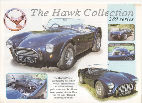 Hawk 289 series kit - hawk, car