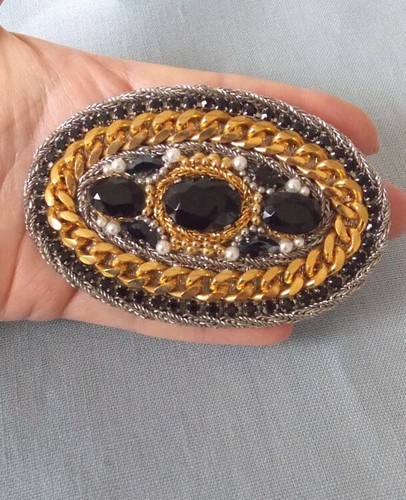 Vintage 80er gold und silber - gold,