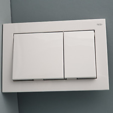 TECE Basic Toiletten Betätigungsplatte 2- Mengen, weiß  9.240.700 Ersatzteil