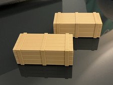 Playmobil 2 x Transportkiste groß - Transport-Union - Oldtimer - 5640 Nostalgie