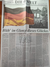 Die Welt +Ausgabe zur