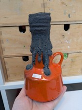 Roth Keramik Vase Fat Lava